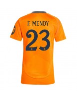 Real Madrid Ferland Mendy #23 Bortedrakt Dame 2024-25 Korte ermer